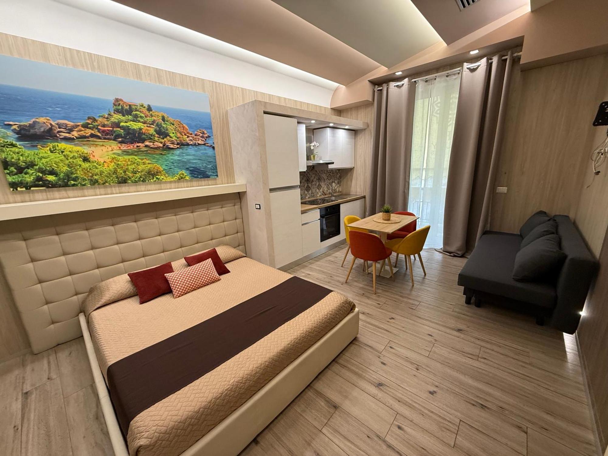 Th Luxury Rooms & Apartment Джардини Наксос Екстериор снимка
